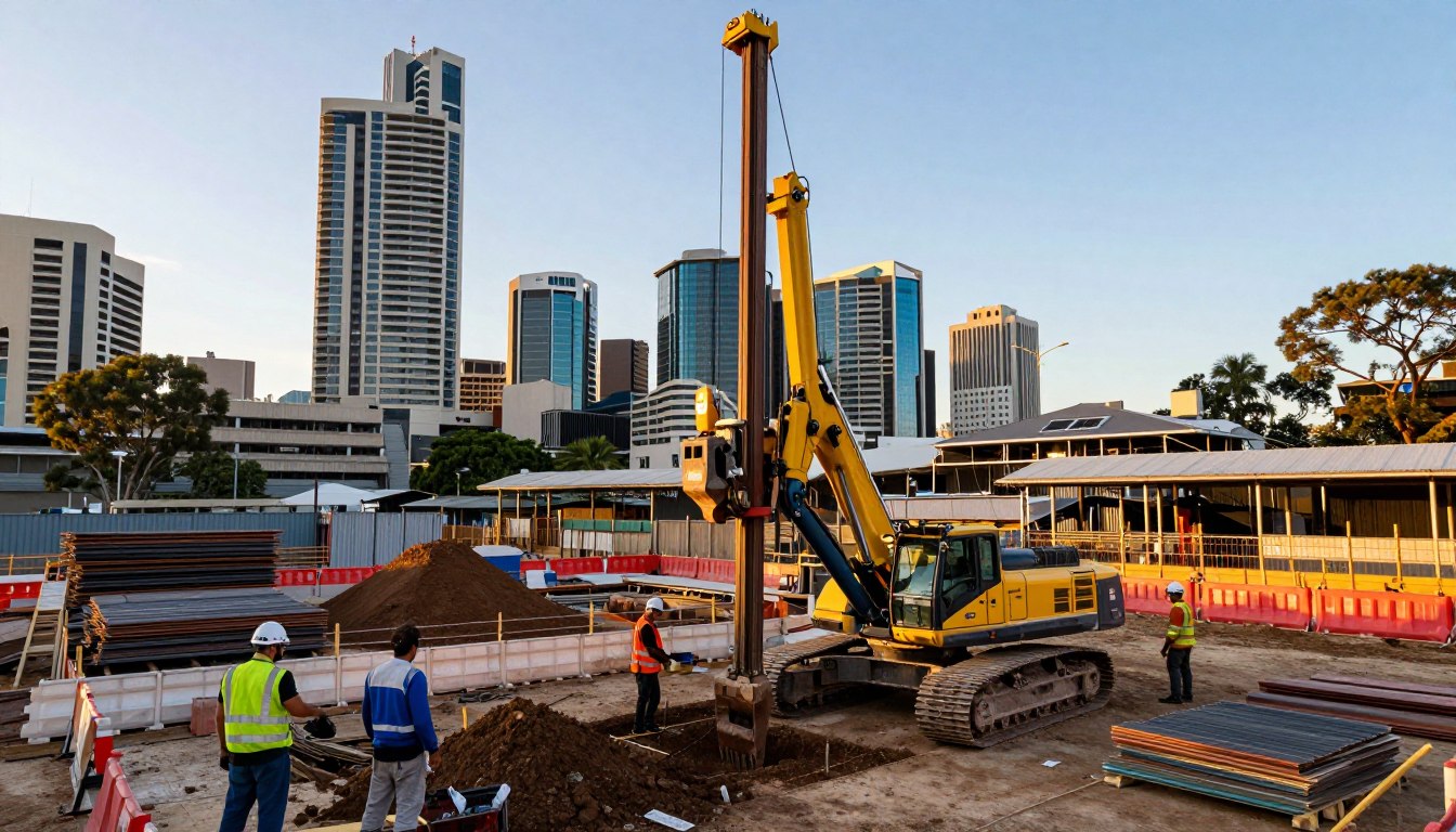 Bored Piers in Brisbane